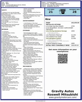 Another view of 2017 BMW X3 xDrive28i for sale in Roswell, GA at Gravity Autos Roswell