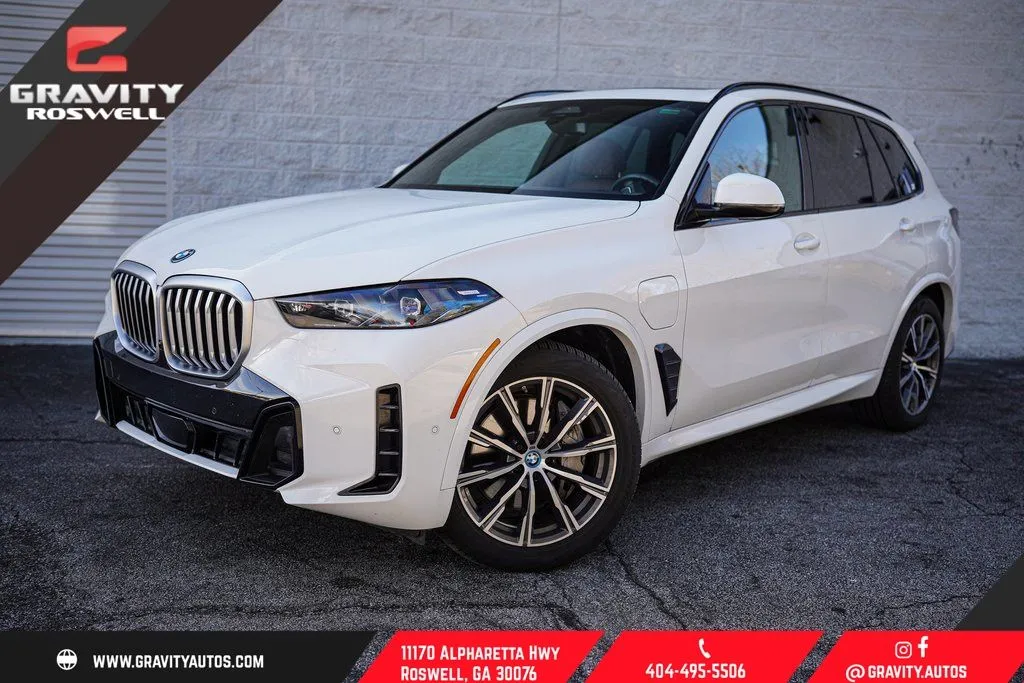 White 2025 BMW X5 xDrive50e for sale in Roswell, GA