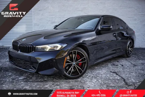 Black 2023 BMW 3 Series 330i xDrive for sale in Roswell, GA