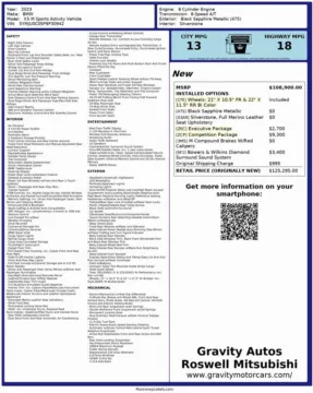 Another view of 2023 BMW X5 M for sale in Roswell, GA at Gravity Autos Roswell