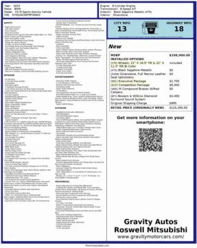 Another view of 2023 BMW X5 M for sale in Roswell, GA at Gravity Autos Roswell