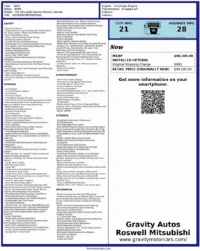 Another view of 2023 BMW X3 xDrive30i for sale in Roswell, GA at Gravity Autos Roswell