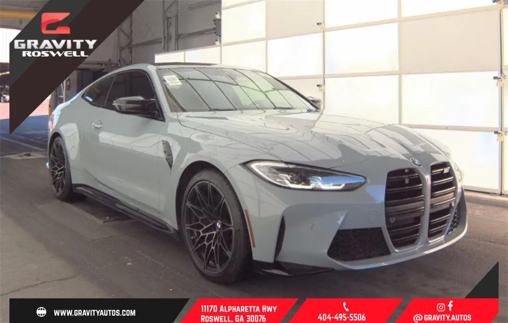 Gray 2022 BMW M4 Competition for sale in Roswell, GA