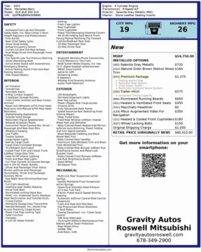 Another view of 2021 Mercedes-Benz GLE 350 for sale in Roswell, GA at Gravity Autos Roswell