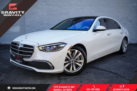 Black 2022 Mercedes-Benz S-Class S 500 for sale in Roswell, GA