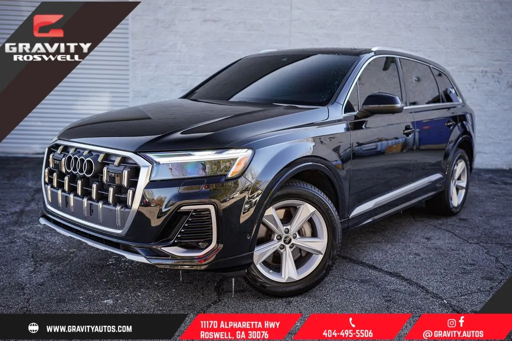Black 2025 Audi Q7 45 Premium for sale in Roswell, GA