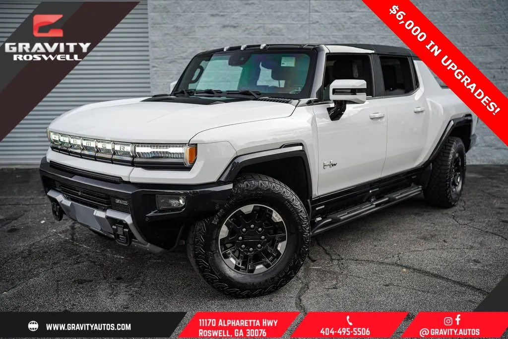 White 2023 GMC Hummer EV Pickup 3X for sale in Roswell, GA