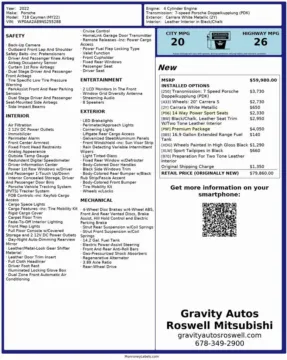 Another view of 2022 Porsche 718 Cayman for sale in Roswell, GA at Gravity Autos Roswell