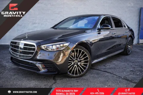 Black 2022 Mercedes-Benz S-Class S 580 for sale in Roswell, GA
