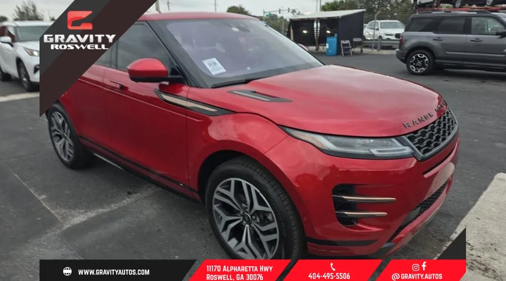 Red 2020 Land Rover Range Rover Evoque R-Dynamic HSE for sale in Roswell, GA