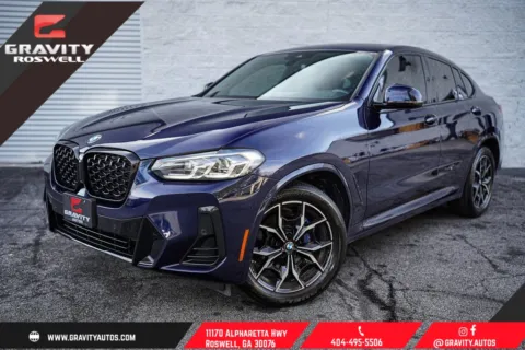White 2022 BMW X4 xDrive30i for sale in Roswell, GA