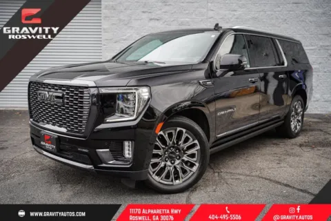 Black 2023 GMC Yukon XL Denali Ultimate for sale in Roswell, GA