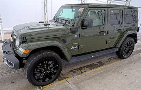 Another view of 2023 Jeep Wrangler Sahara 4xe for sale in Roswell, GA at Gravity Autos Roswell