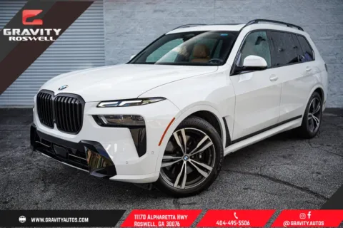 White 2023 BMW X7 xDrive40i for sale in Roswell, GA