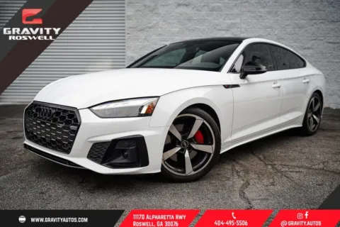 White 2023 Audi A5 Sportback 45 S line Premium Plus for sale in Roswell, GA
