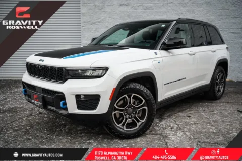 White 2023 Jeep Grand Cherokee Trailhawk 4xe for sale in Roswell, GA