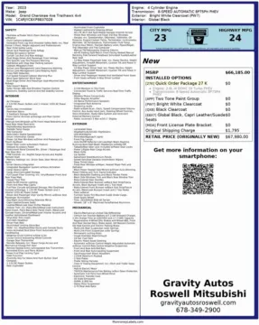 Another view of 2023 Jeep Grand Cherokee Trailhawk 4xe for sale in Roswell, GA at Gravity Autos Roswell