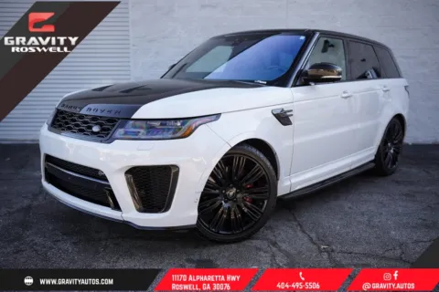 Gray 2020 Land Rover Range Rover Sport SVR for sale in Roswell, GA