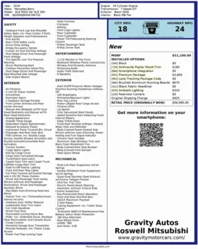 Another view of 2016 Mercedes-Benz GLE 350 for sale in Roswell, GA at Gravity Autos Roswell