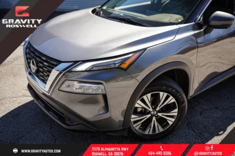 Photos of 2021 Nissan Rogue SV for sale in Roswell, GA at Gravity Autos Roswell