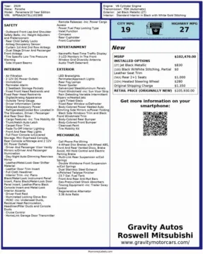 Another view of 2020 Porsche Panamera Edition for sale in Roswell, GA at Gravity Autos Roswell