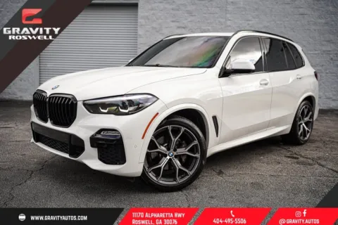 White 2020 BMW X5 sDrive40i for sale in Roswell, GA