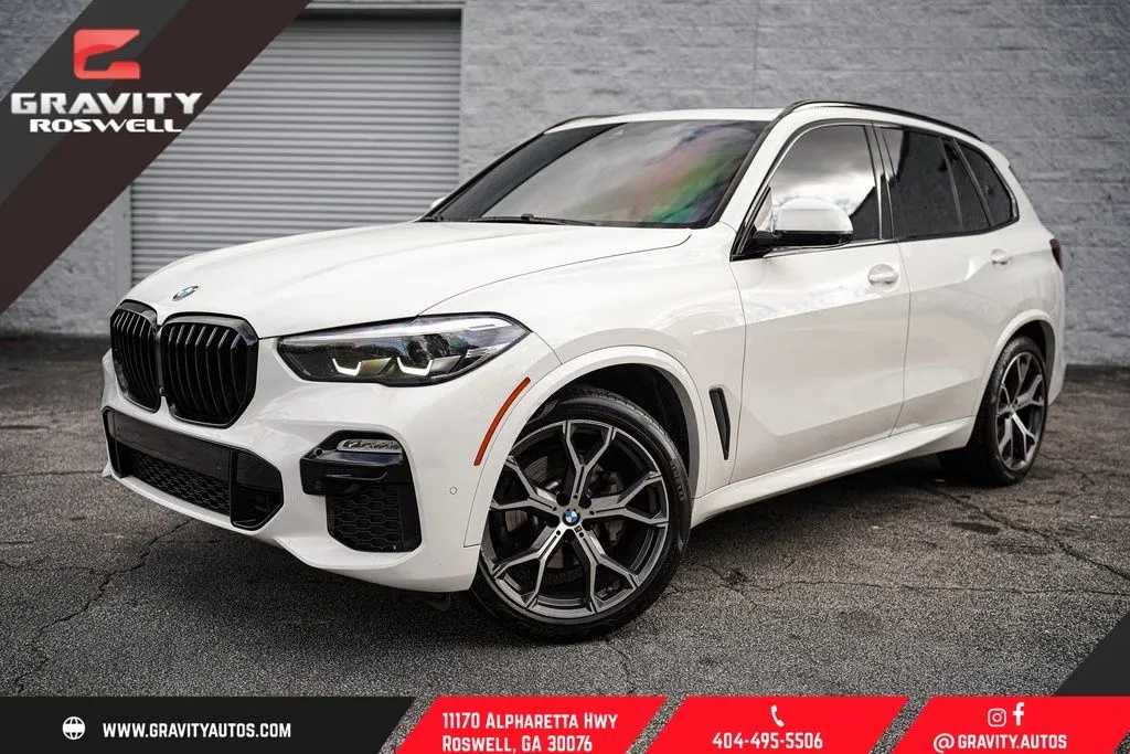 White 2020 BMW X5 sDrive40i for sale in Roswell, GA