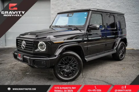 Black 2025 Mercedes-Benz G-Class G 580 for sale in Roswell, GA
