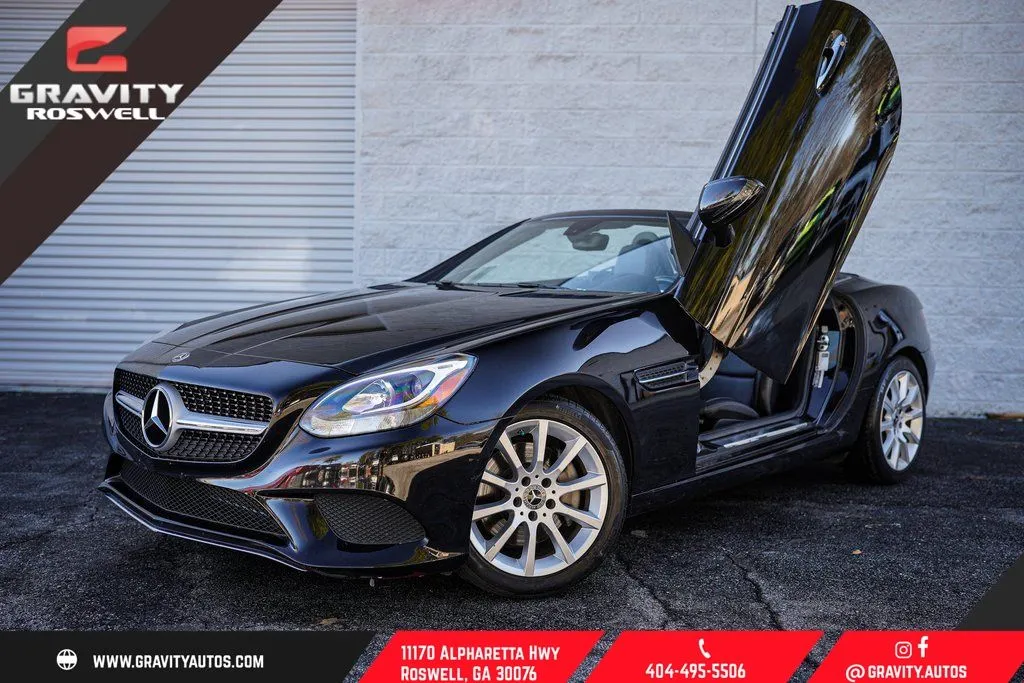 Black 2019 Mercedes-Benz SLC 300 for sale in Roswell, GA