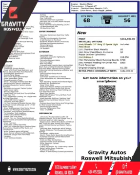 Photos of 2025 Mercedes-Benz G-Class G 580 for sale in Roswell, GA at Gravity Autos Roswell