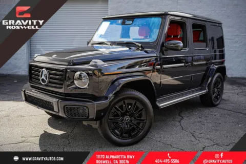 Black 2025 Mercedes-Benz G-Class G 580 for sale in Roswell, GA
