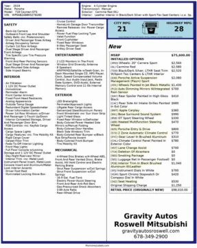 Another view of 2019 Porsche 718 Cayman GTS for sale in Roswell, GA at Gravity Autos Roswell