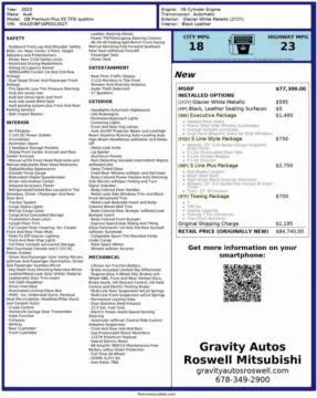 Another view of 2019 BMW 5 Series 540i xDrive for sale in Roswell, GA at Gravity Autos Roswell