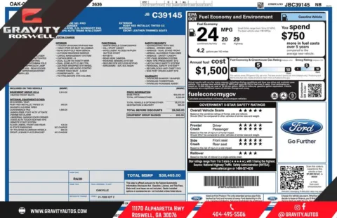 Another view of 2018 Ford Edge SEL for sale in Roswell, GA at Gravity Autos Roswell