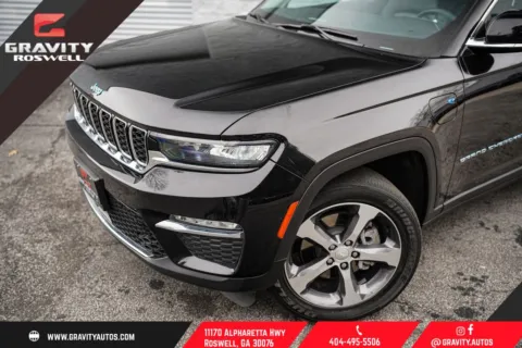 Photos of 2023 Jeep Grand Cherokee 4xe for sale in Roswell, GA at Gravity Autos Roswell