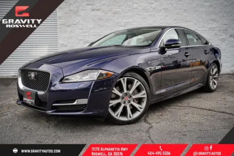 Blue 2017 Jaguar XJ R-Sport for sale in Roswell, GA