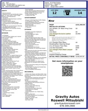 Another view of 2017 Mercedes-Benz G-Class G 63 AMG for sale in Roswell, GA at Gravity Autos Roswell