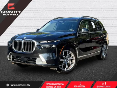 Black 2024 BMW X7 xDrive40i for sale in Roswell, GA