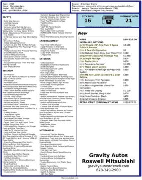 Another view of 2020 Mercedes-Benz GLS 580 for sale in Roswell, GA at Gravity Autos Roswell