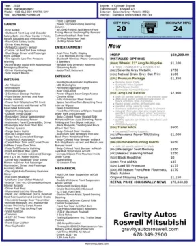 Another view of 2023 Mercedes-Benz GLE 350 for sale in Roswell, GA at Gravity Autos Roswell