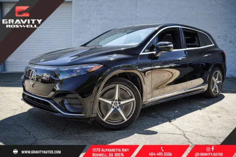 Black 2023 Mercedes-Benz EQS 580 for sale in Roswell, GA