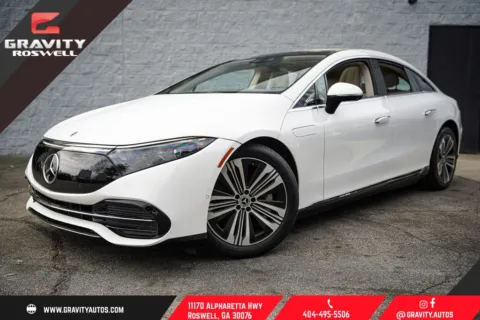 Black 2023 Mercedes-Benz EQS 450 for sale in Roswell, GA