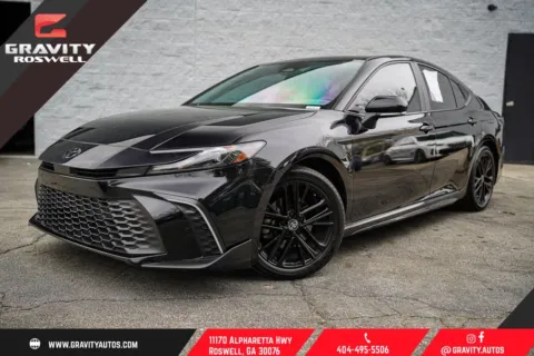Black 2025 Toyota Camry SE for sale in Roswell, GA