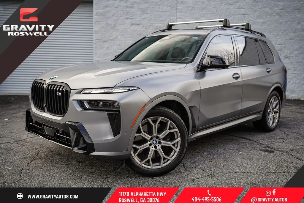 Gray 2024 BMW X7 M60i for sale in Roswell, GA