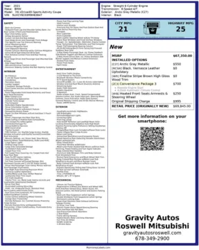 Another view of 2021 BMW X6 xDrive40i for sale in Roswell, GA at Gravity Autos Roswell