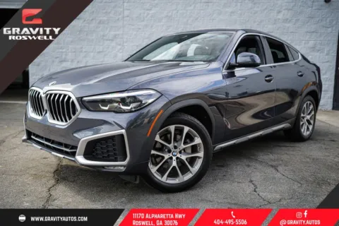 Gray 2021 BMW X6 xDrive40i for sale in Roswell, GA