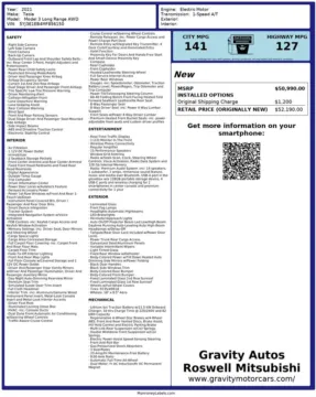 Another view of 2021 Tesla Model 3 Long Range for sale in Roswell, GA at Gravity Autos Roswell