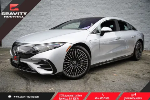 Silver 2022 Mercedes-Benz EQS 450 for sale in Roswell, GA