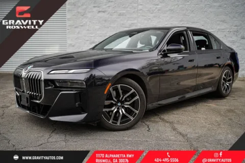 Black 2024 BMW 7 Series 740i for sale in Roswell, GA