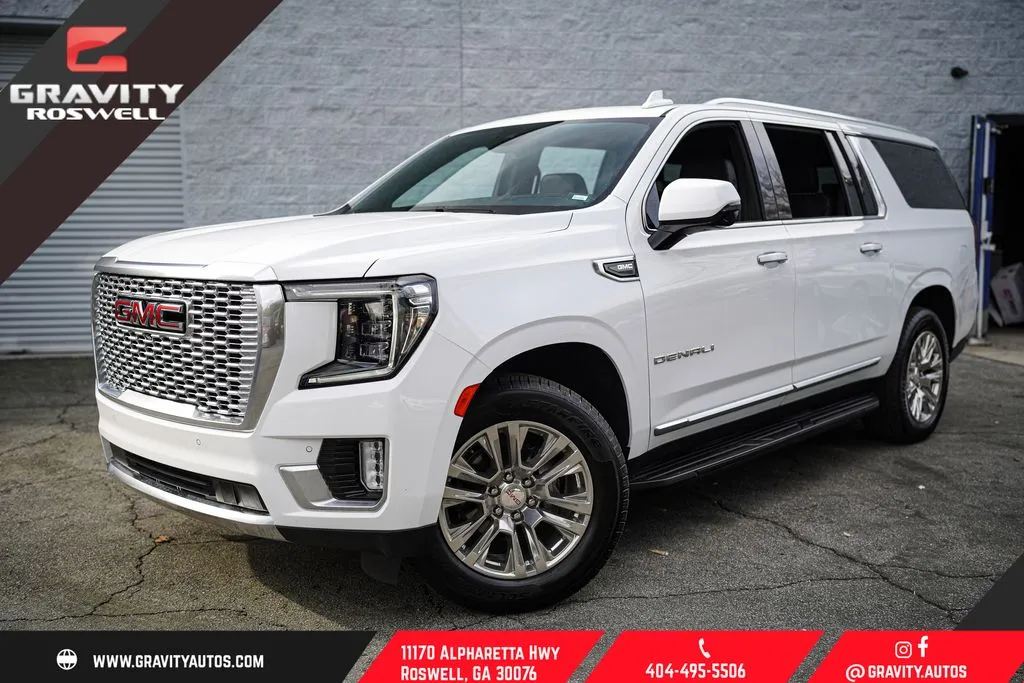 White 2024 GMC Yukon XL Denali for sale in Roswell, GA